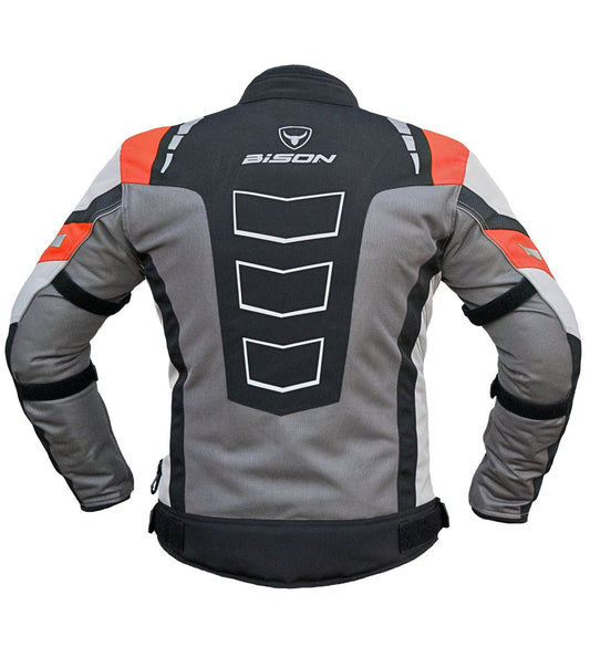 Bison - MASCULINE V.2 – GREY RED JACKET