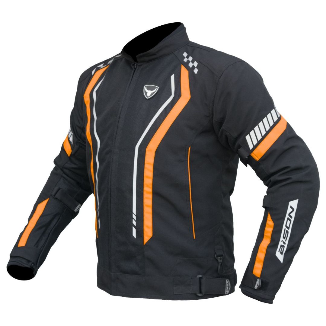 Bison - AIR PRO – BLACK ORANGE JACKET