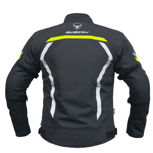 Bison - AIR PRO – BLACK HI-VIZ GREEN JACKET