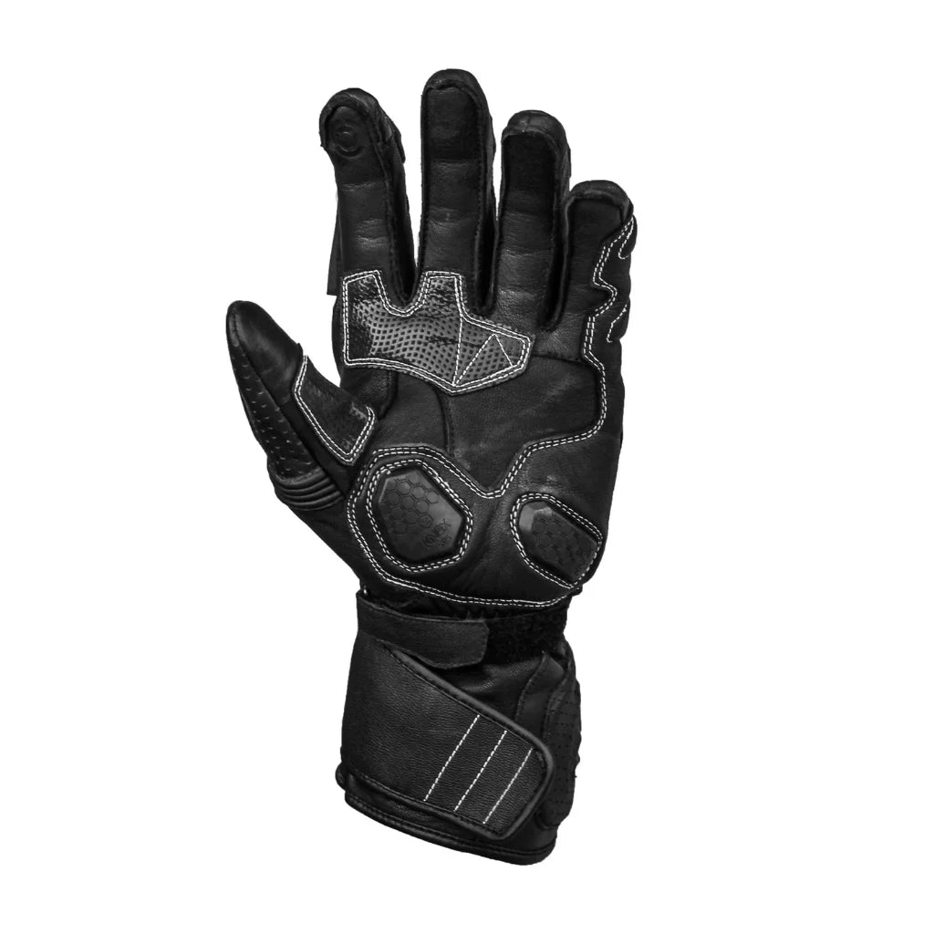 Raida - AeroPrix Motorcycle Gloves White
