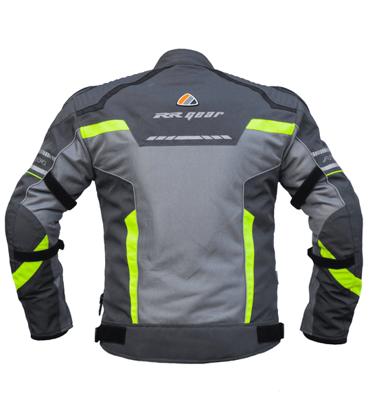 Bison - AVATAR V.2 – GREY HI-VIZ GREEN JACKET