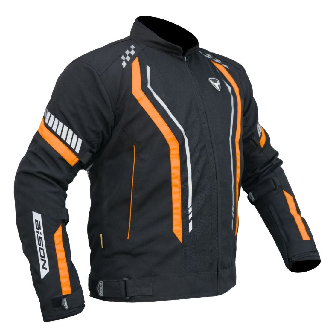 Bison - AIR PRO – BLACK ORANGE JACKET