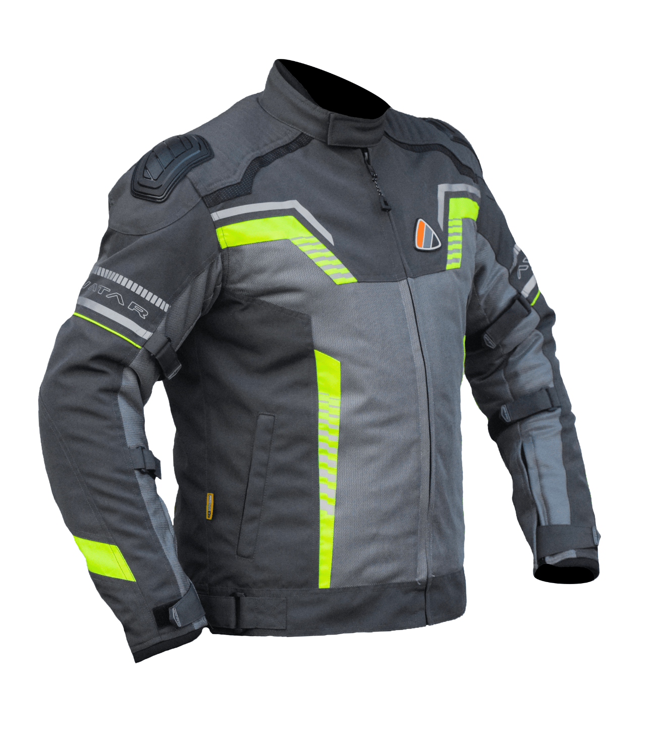 Bison - AVATAR V.2 – GREY HI-VIZ GREEN JACKET