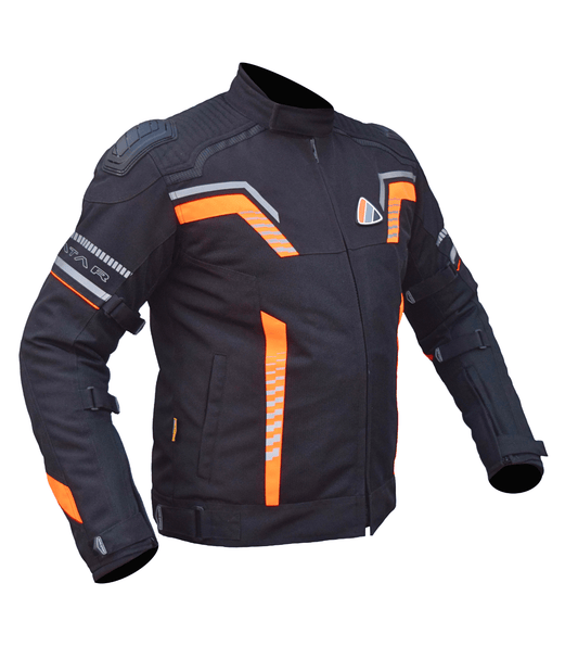 Bison - AVATAR V.2 – BLACK HI-VIZ ORANGE JACKET