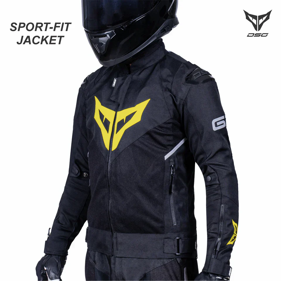 DSG - GPX RIDING JACKET Black/Red