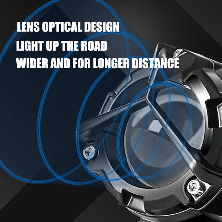 HJG - MERCEDES Y-LENS ULTRA-WIDE LED FOG LIGHTS (WHITE/YELLOW)