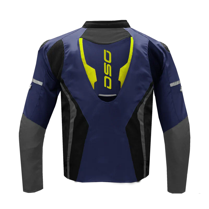 DSG Apex Air-Flow Riding Jacket Black/Blue/Neon