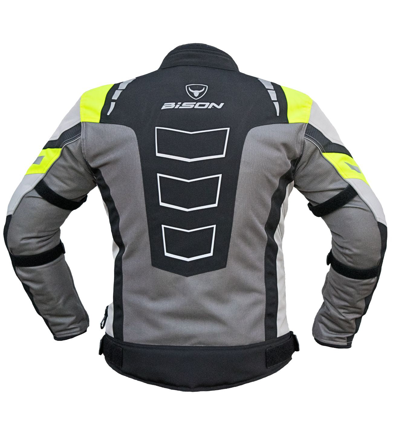 Bison -MASCULINE V.2 – GREY HI-VIZ GREEN JACKET