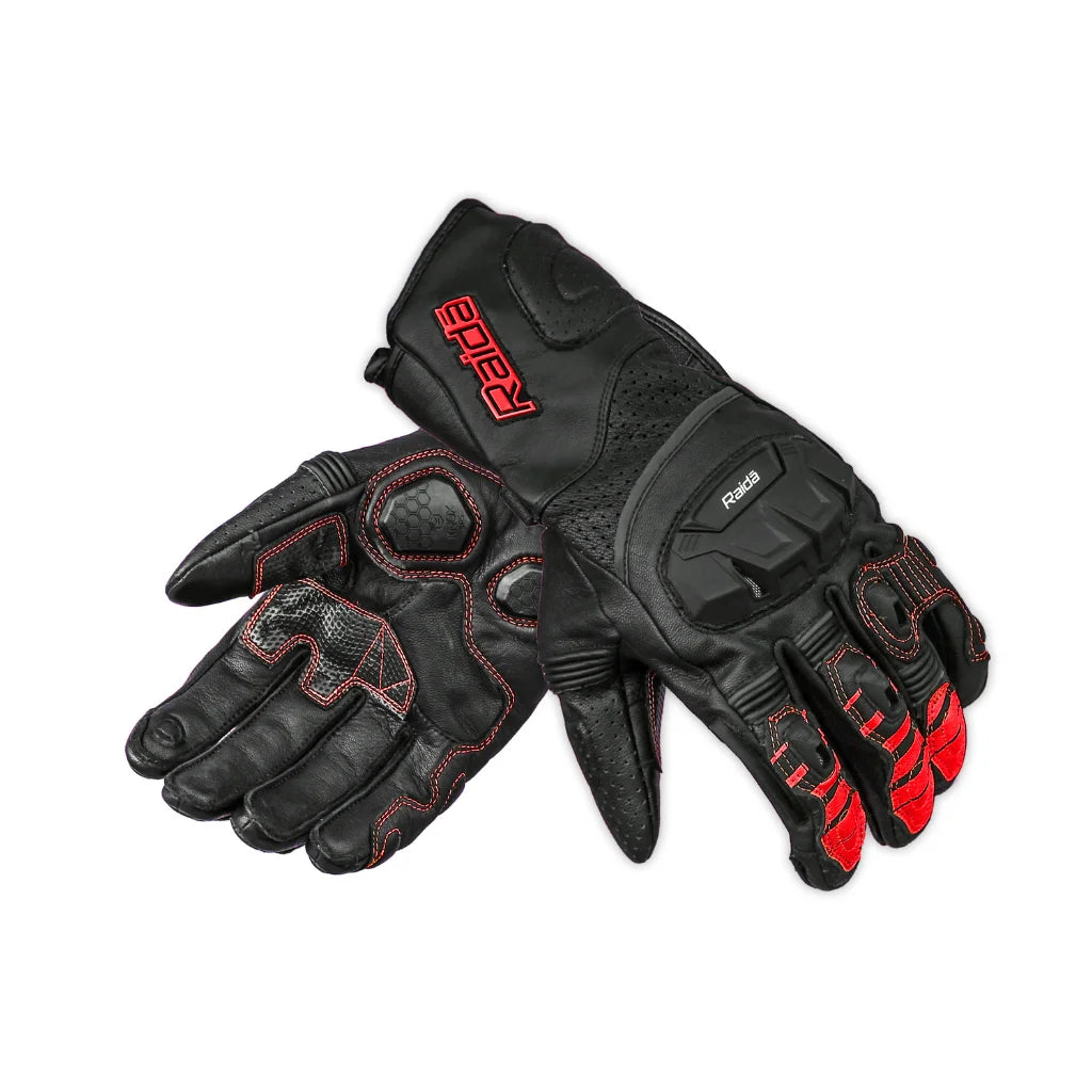 Raida - AeroPrix Motorcycle Gloves Red