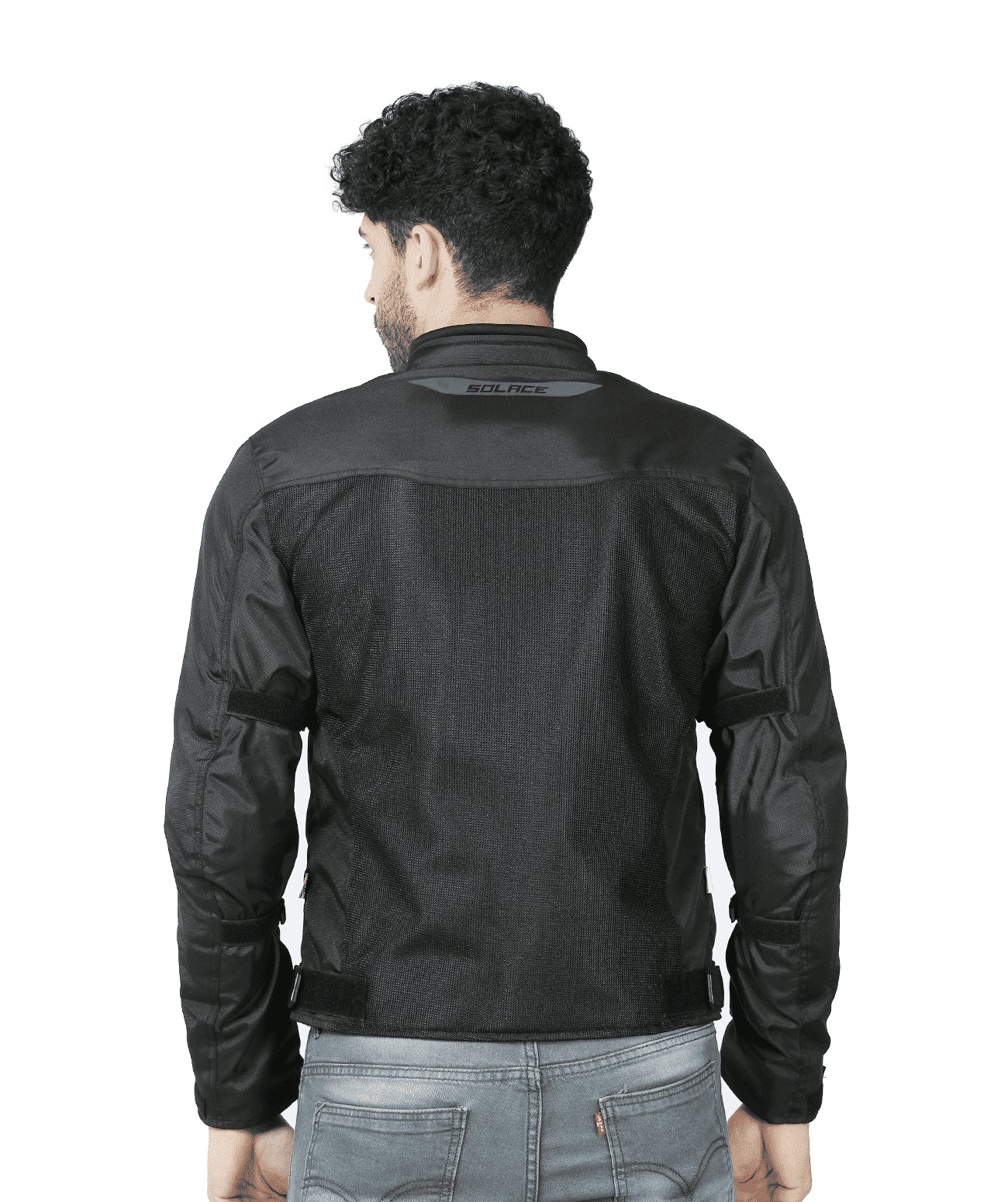 Solace - Thrift Mesh Jacket - Minima Black