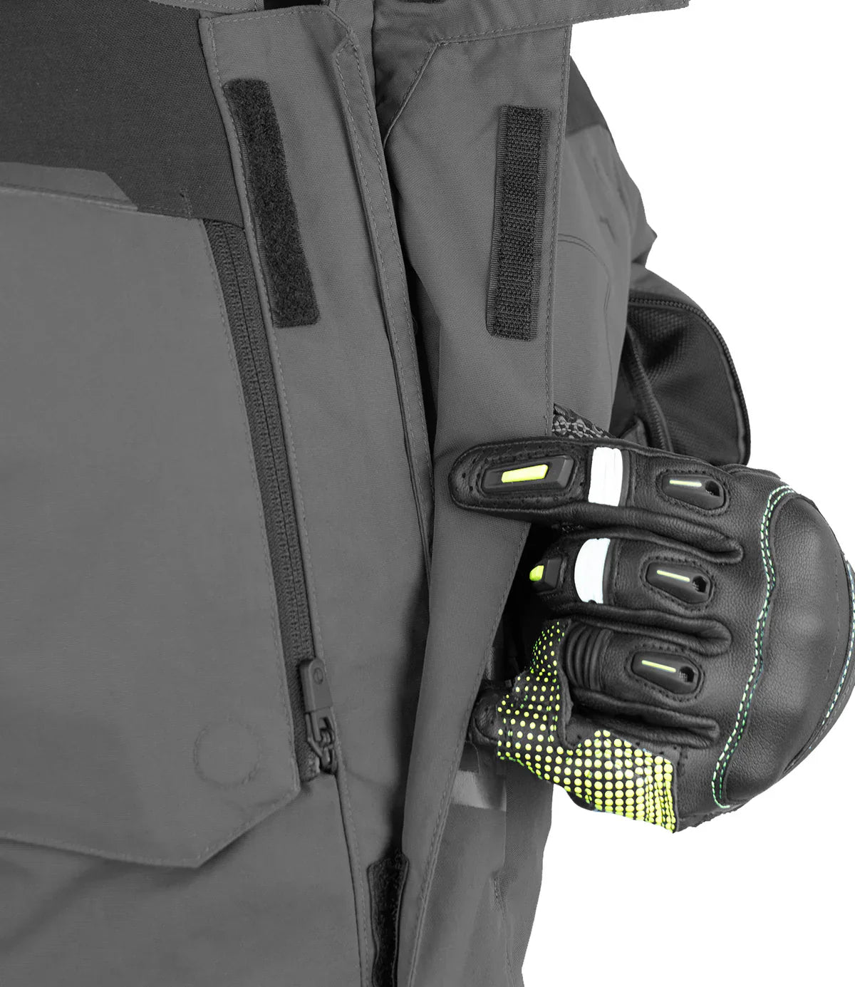 Rynox - ADVENTO PRO JACKET - Black Grey