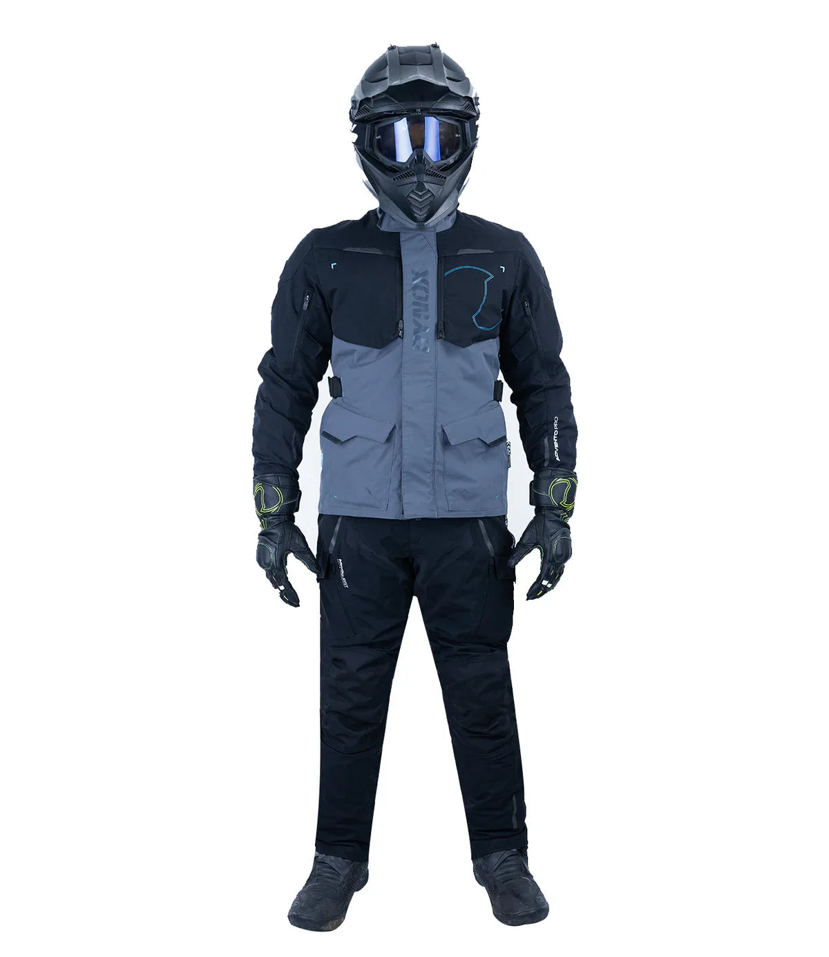 Rynox - ADVENTO PRO JACKET - Black Blue