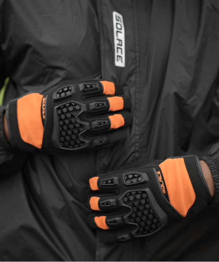 Solace - AIRX DUALSPORT CE GLOVES Orange