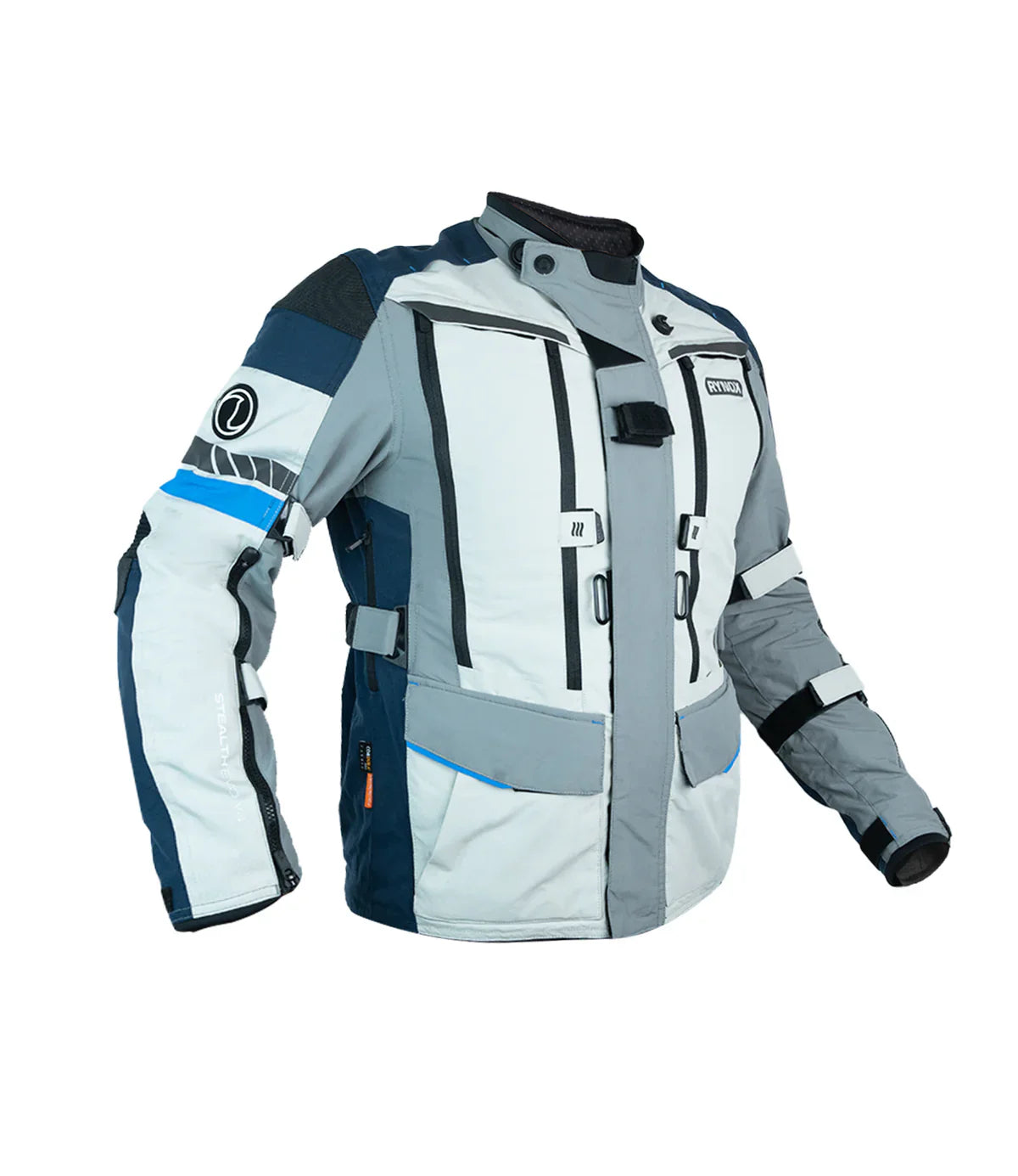 Rynox - STEALTH EVO 4 JACKET - Arctic Blue