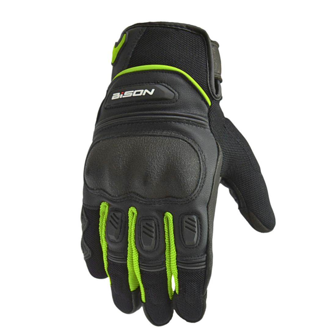 Bison - AIR PRO – BLACK RED GLOVES