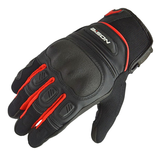 Bison - AIR PRO – BLACK HI-VIZ GLOVES