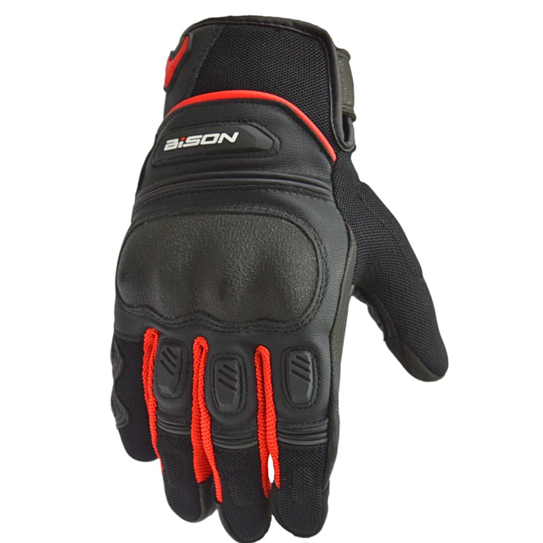 Bison - AIR PRO – BLACK HI-VIZ GLOVES