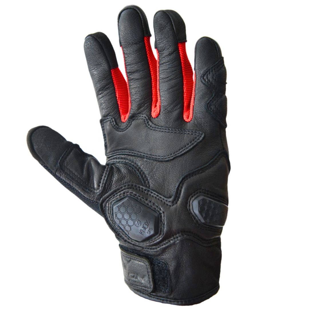 Bison - AIR PRO – BLACK HI-VIZ GLOVES