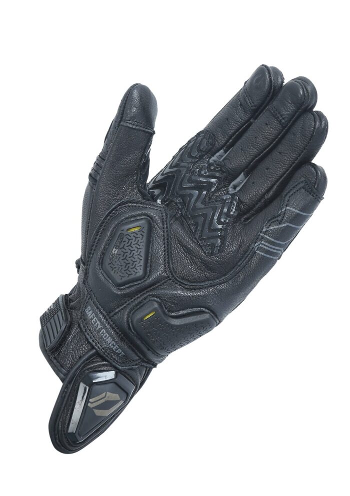 Solace - Hobo Semi-Gauntlet Gloves Black/Neon