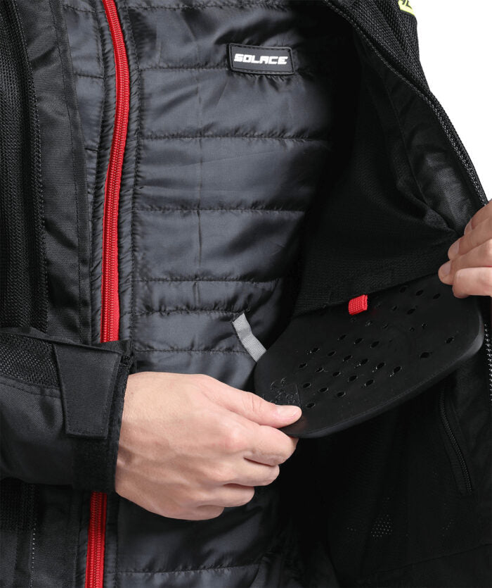 Solace - Rival Urban Jacket V3.0 Black/Red