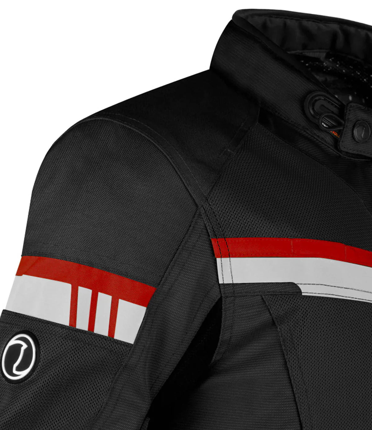 Rynox - STEALTH AIR PRO JACKET - Black Red