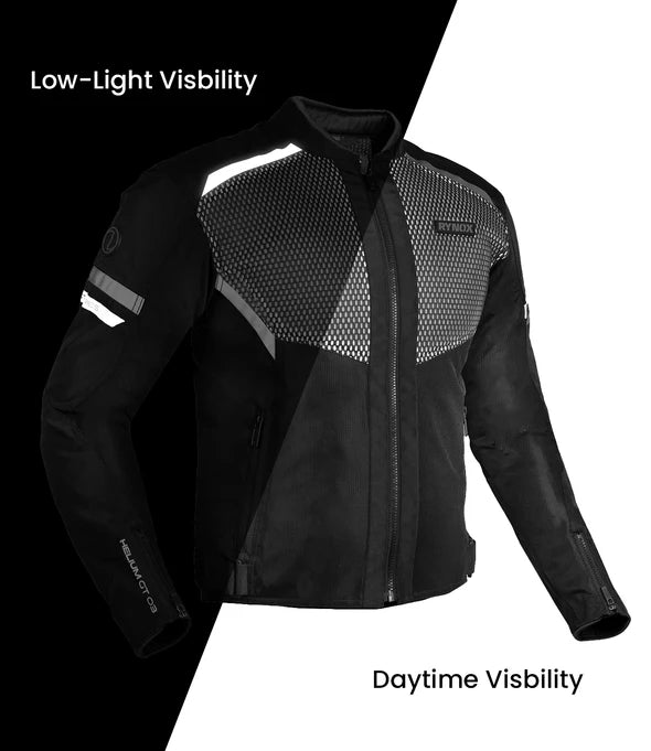 HELIUM GT 3 JACKET - BLACK GREY