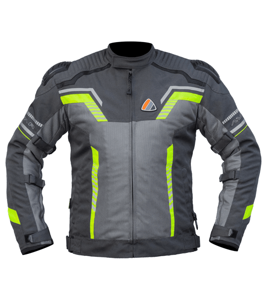 Bison - AVATAR V.2 – GREY HI-VIZ GREEN JACKET