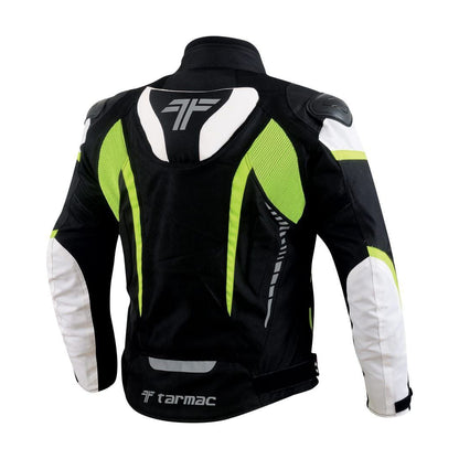Tarmac - Corsa Riding Jacket Black/White/Fluorescent