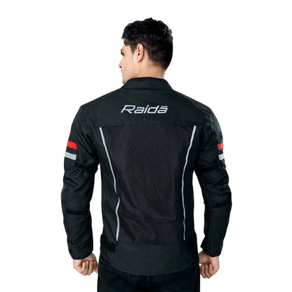 Raida - Tourer Jacket Black/Red