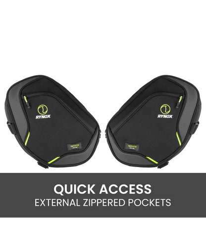 RYNOX - NAVIGATOR FRAME BAGS 24L STORMPROOF - FOR ROYAL ENFIELD HIMALAYAN 450