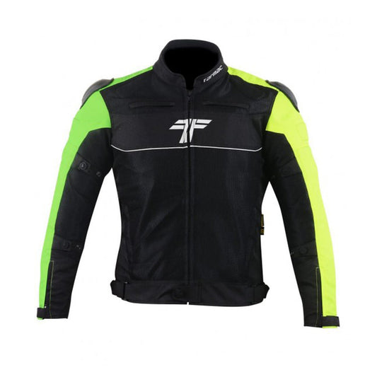 Tarmac - One III Riding Jacket - Black/Fluorescent Green