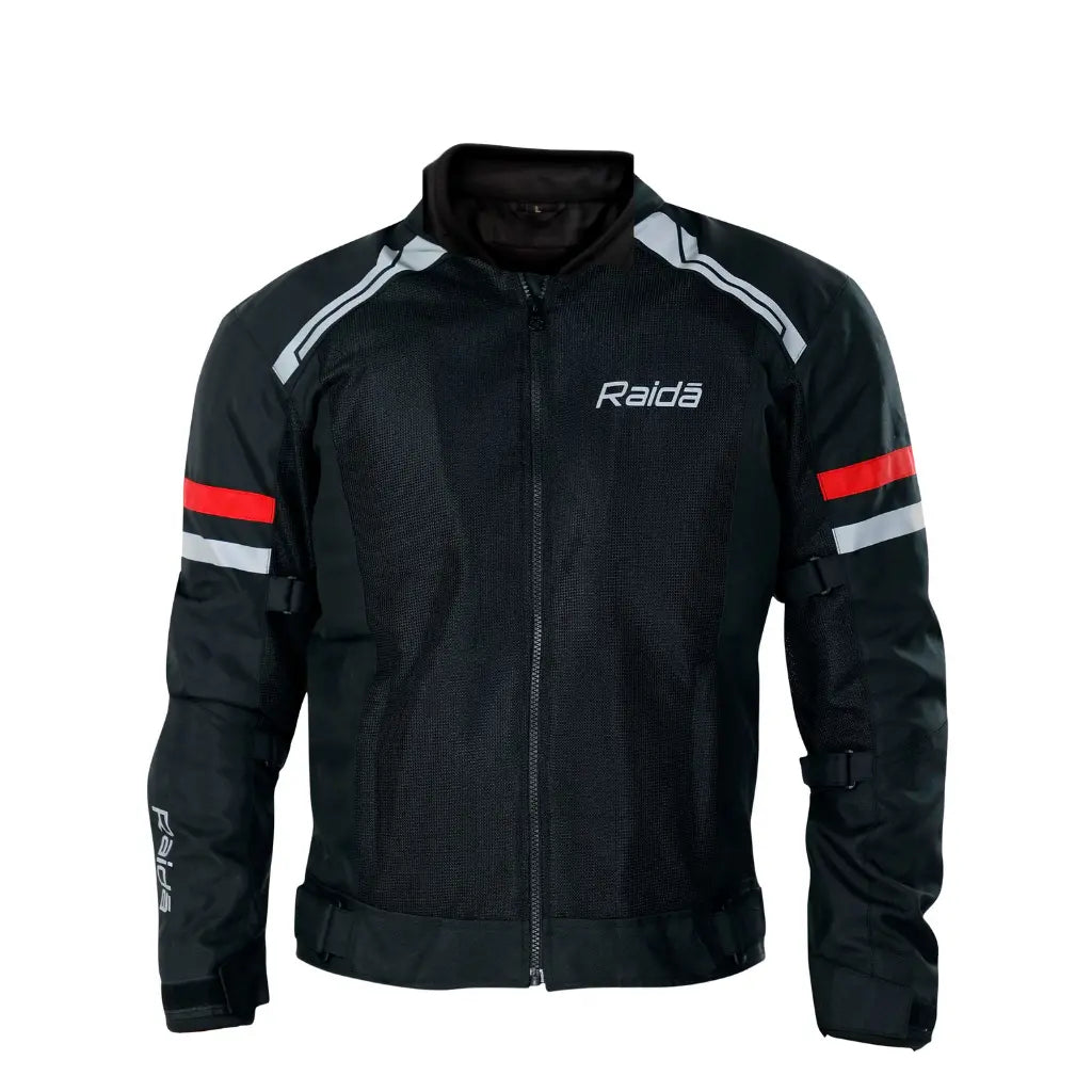 Raida - Tourer Jacket Black/Red