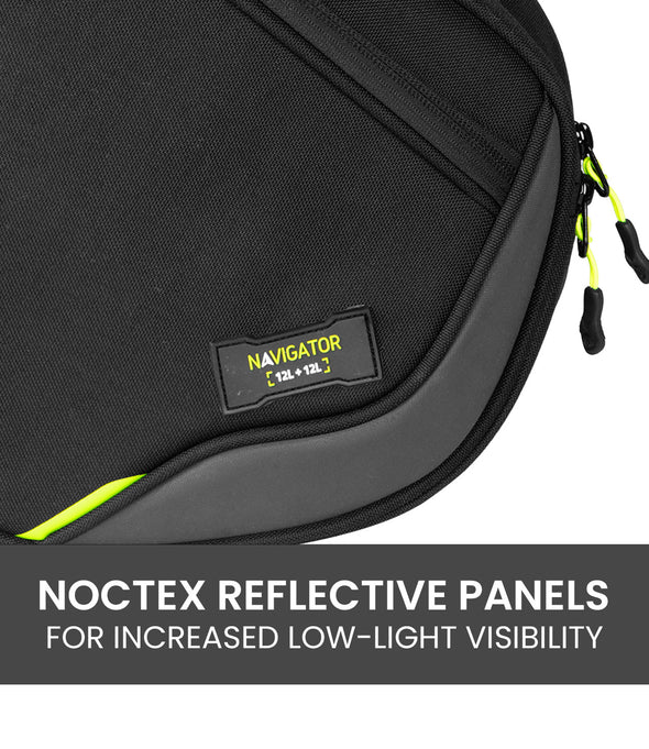 RYNOX - NAVIGATOR FRAME BAGS 24L STORMPROOF - FOR ROYAL ENFIELD HIMALAYAN 450