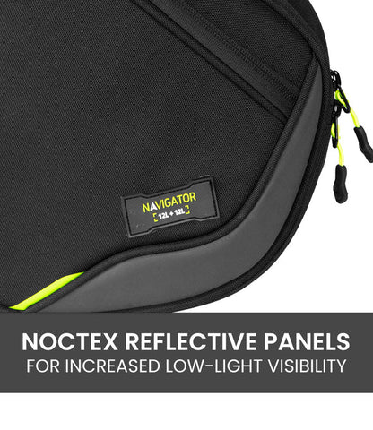 RYNOX - NAVIGATOR FRAME BAGS 24L STORMPROOF - FOR ROYAL ENFIELD HIMALAYAN 450