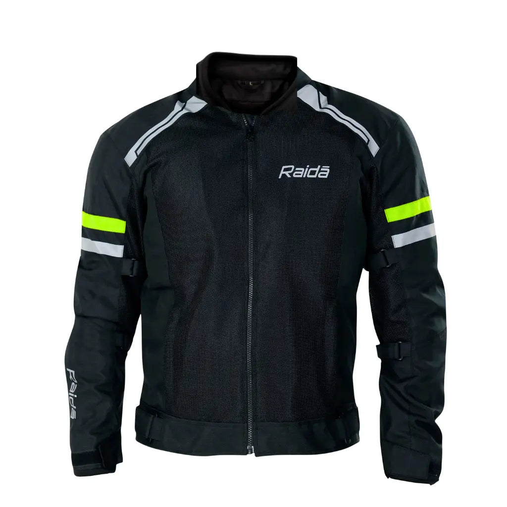 Raida - Tourer Jacket Black/Hi-Viz