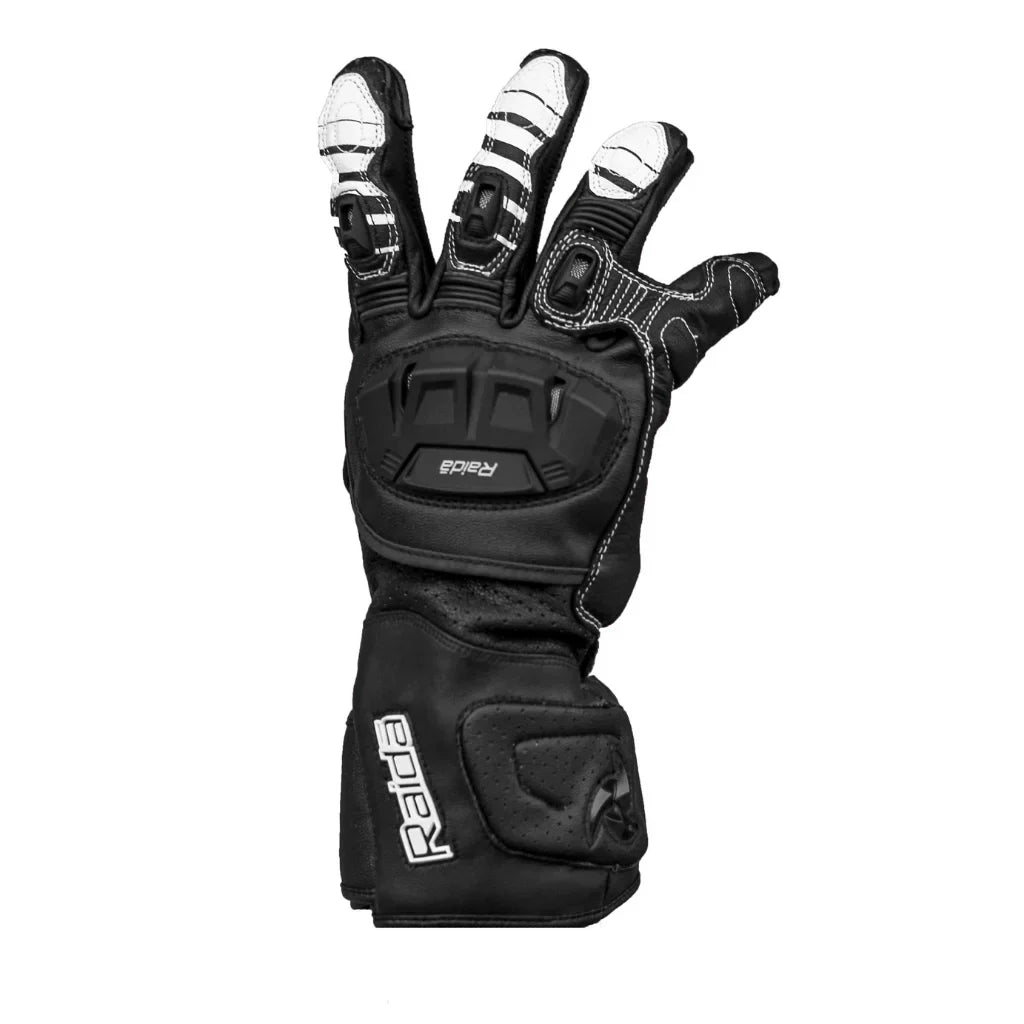 Raida - AeroPrix Motorcycle Gloves White