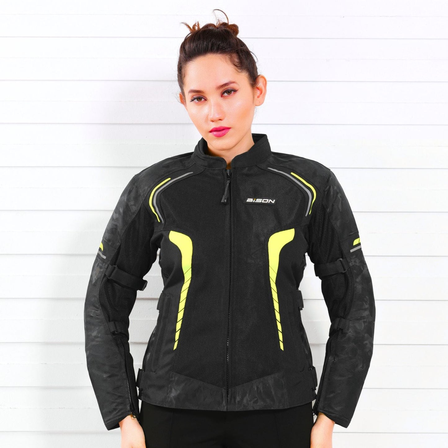 Bison - PHOENIX – HI VIZ GREEN JACKET