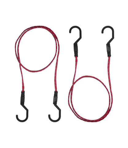 RYNOX - GRIPPER REFLECTIVE BUNGEE - PACK OF 2 - RED