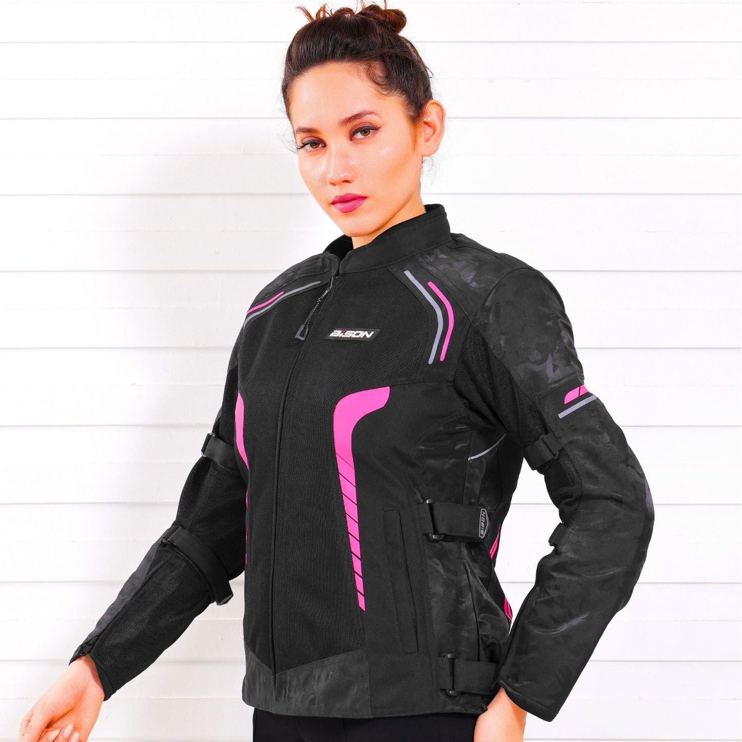 Bison - PHOENIX – HI VIZ PINK JACKET