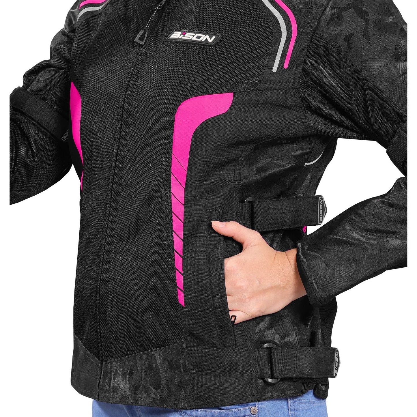 Bison - PHOENIX – HI VIZ PINK JACKET
