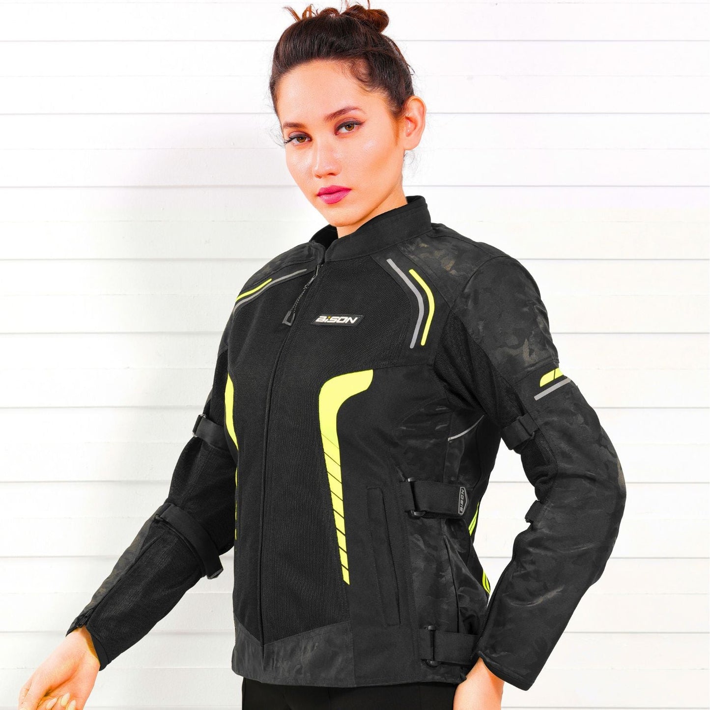 Bison - PHOENIX – HI VIZ GREEN JACKET