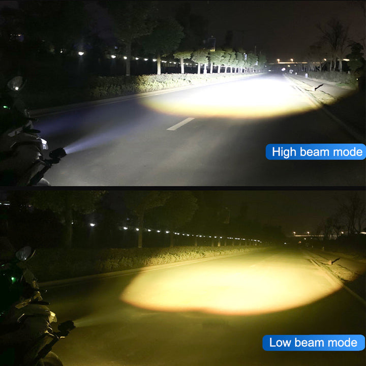 HJG - MERCEDES Y-LENS ULTRA-WIDE LED FOG LIGHTS (WHITE/YELLOW)