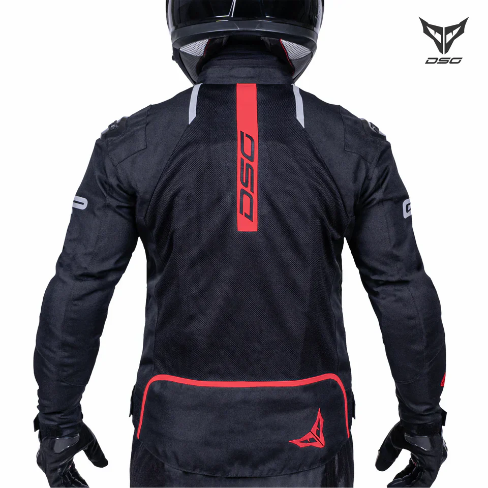 DSG - GPX RIDING JACKET Black/Yellow