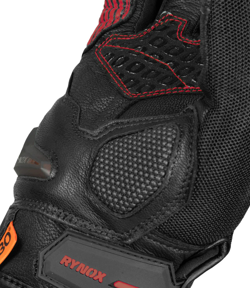 RYNOX - TORNADO PRO 4 GLOVES - BLACK RED