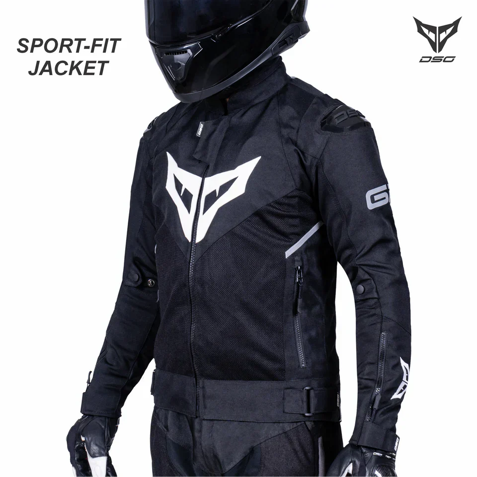 DSG - GPX RIDING JACKET Black/White