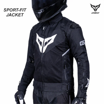 DSG - GPX RIDING JACKET Black/White