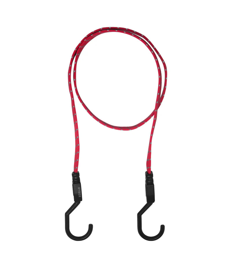 RYNOX - GRIPPER REFLECTIVE BUNGEE - PACK OF 1 - RED