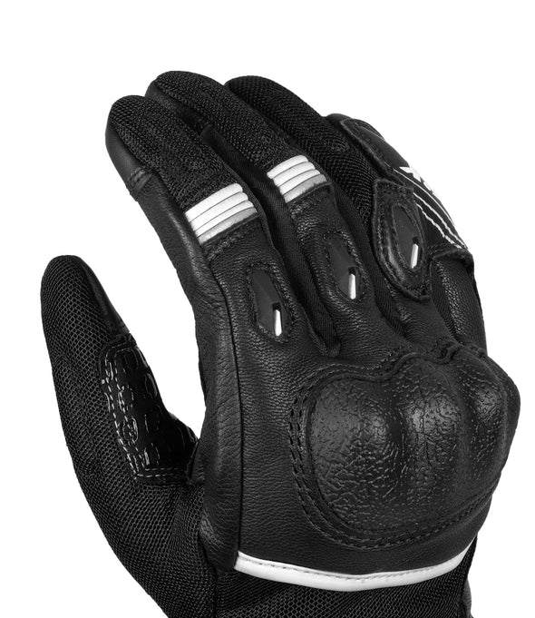 RYNOX - TORNADO PRO 4 GLOVES - BLACK WHITE