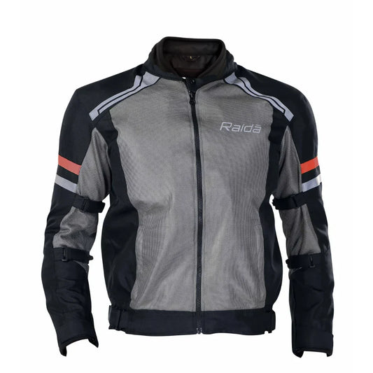 Raida - Tourer Jacket Grey/Red