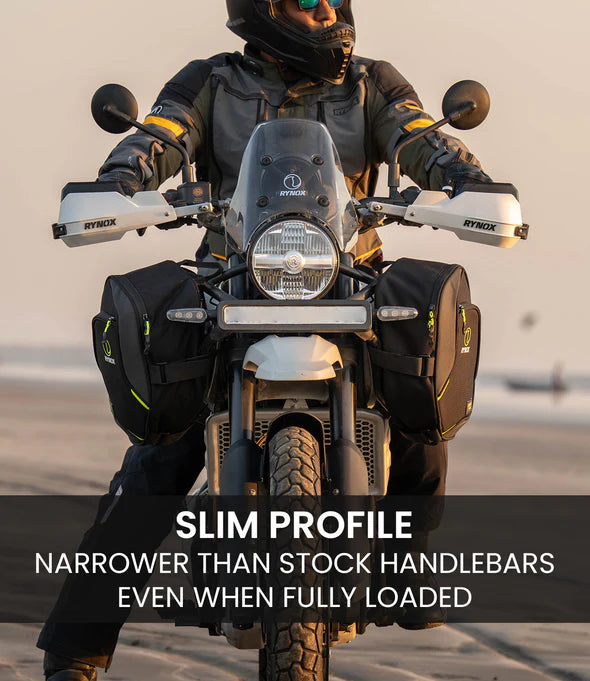 RYNOX - NAVIGATOR FRAME BAGS 24L STORMPROOF - FOR ROYAL ENFIELD HIMALAYAN 450